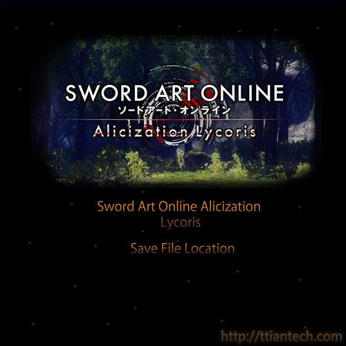 Sword Art Online Alicization Lycoris - PCGamingWiki PCGW - bugs, fixes,  crashes, mods, guides and improvements for every PC game