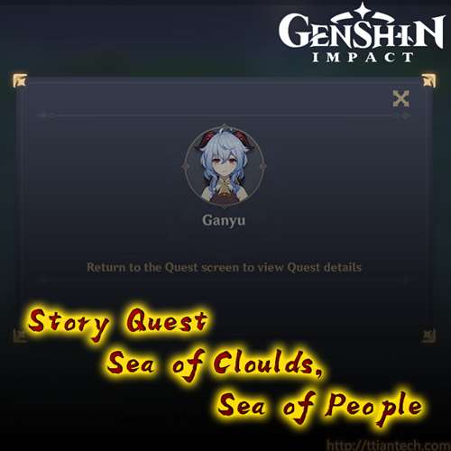 【Genshin】 Sea of Clouds Sea of People