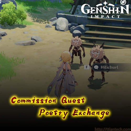 【Genshin】 Poetry Exchange