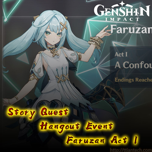 【Genshin】 Hangout Event Faruzan Act 1