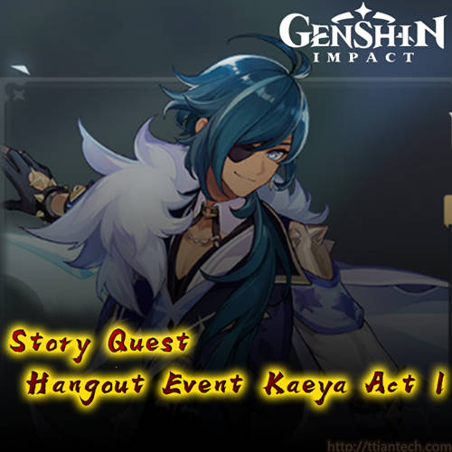 【Genshin】 Hangout Event Kaeya Act 1